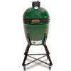 Closed Green Portable Grill on Stand