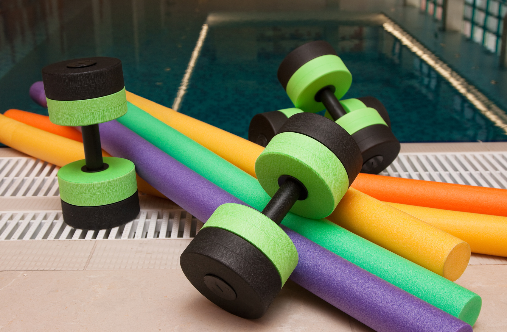 Creative Ways to Exercise in Your Pool