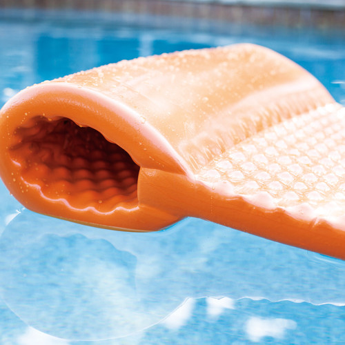Orange Super Soft Pool Float